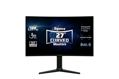 Aryond A27 V2 180 Hz 1Ms Curved Oyuncu Monitörü
