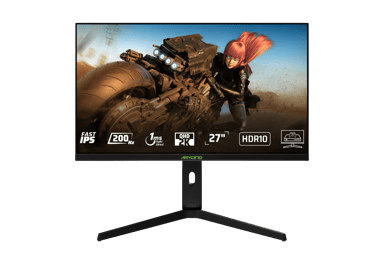 Aryond A27F V1 QHD 200 Hz Oyuncu Monitörü - Siyah