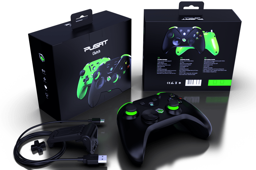 Pusat Clutch Gamepad (Siyah)