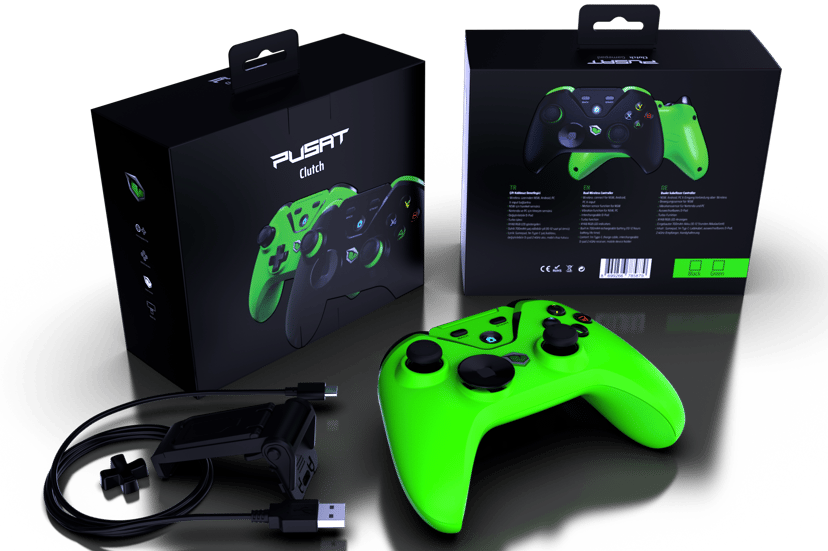 Pusat Clutch Gamepad (Yeşil)