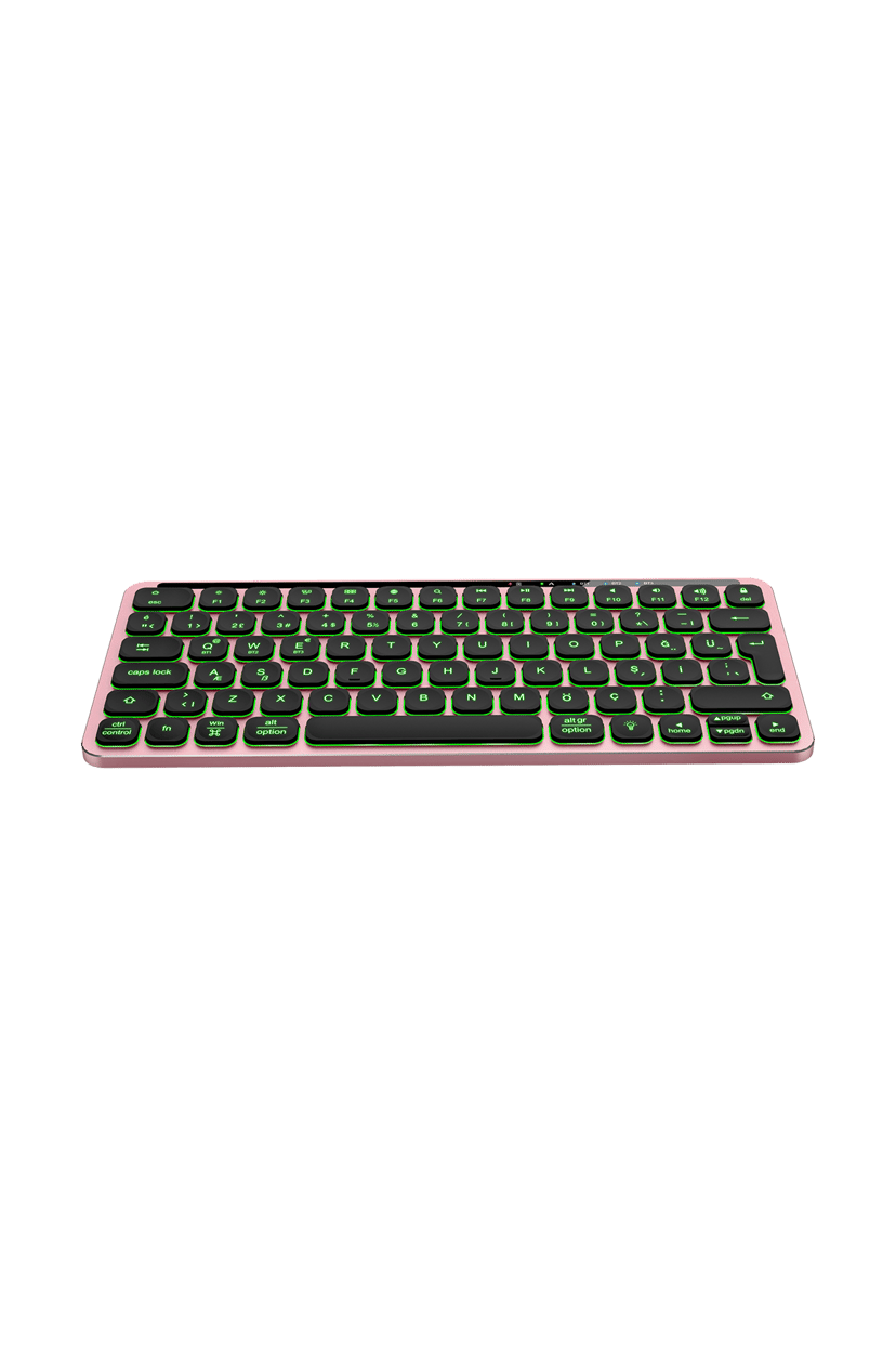 Pusat Business Pro Mini Bluetooth Kablosuz Klavye Rose Gold