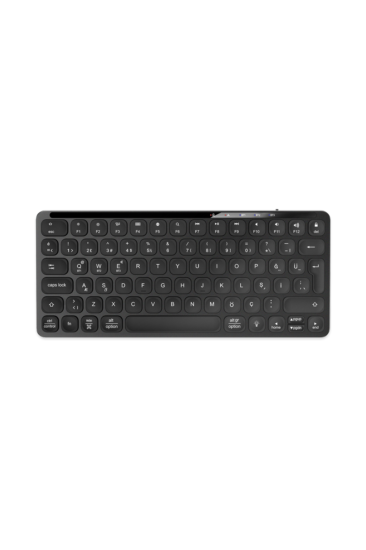 Pusat Business Pro Mini Bluetooth Kablosuz Klavye Siyah